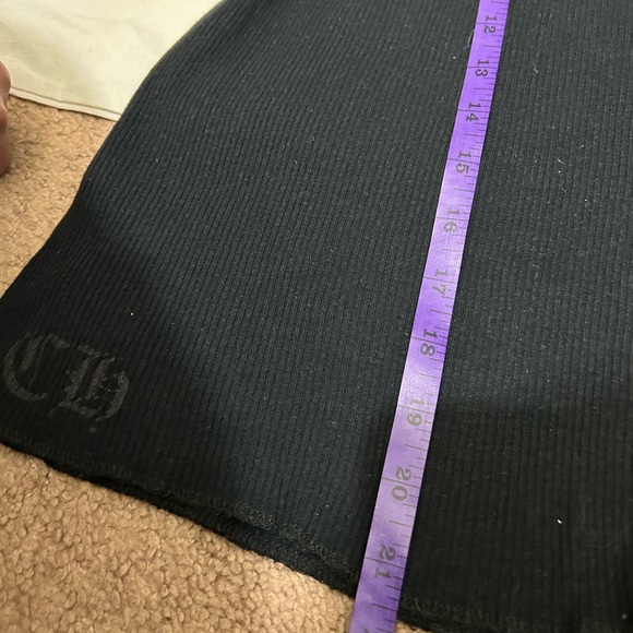 CHROME HEARTS Script Logo Tank Top 'Black' - Picture 9 of 14